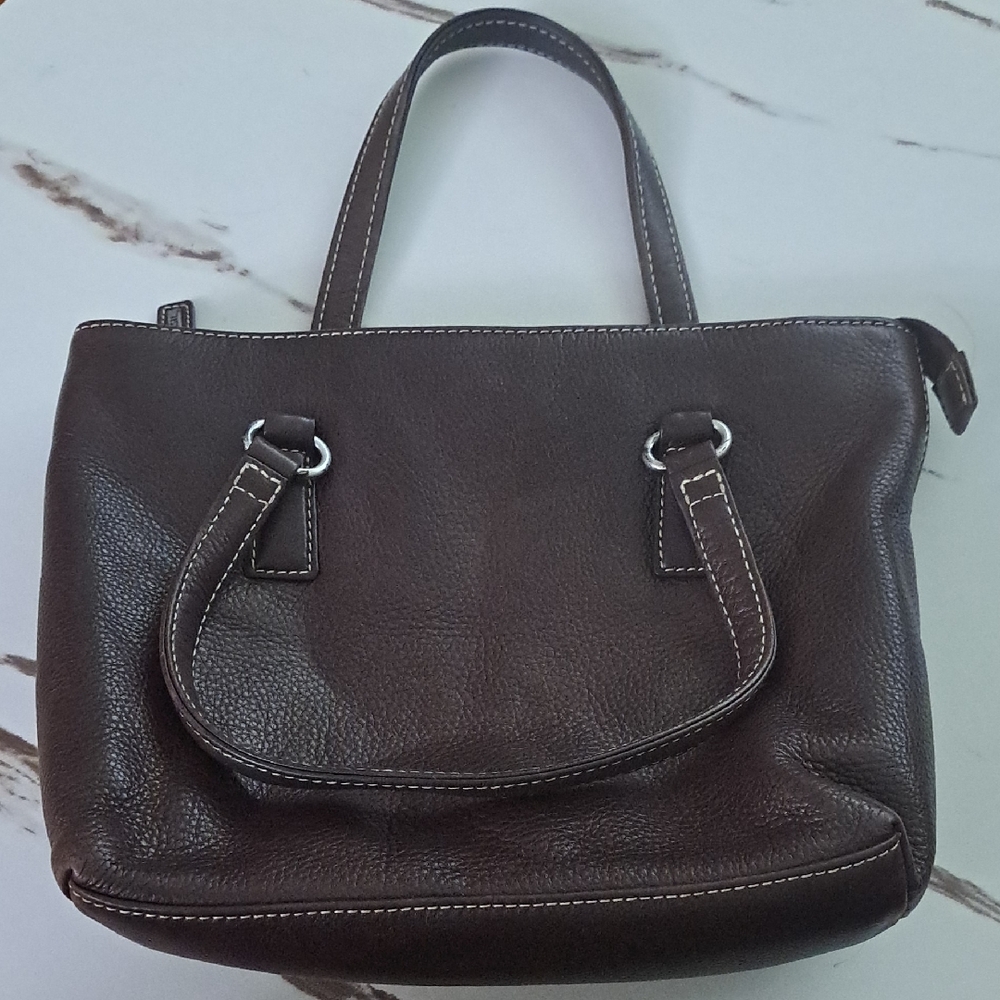 Fossil Dark Brown Leather Shoulder Bag                       Fossil 1954 (75082)